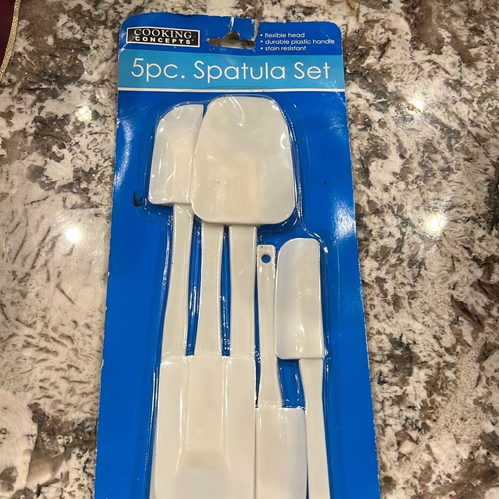 Cooking concepts 5pc. Spatula set